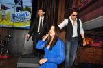 Mika Singh, Aditya Seal, Izabelle Leiteat the Audio release of Purani Jeans in HRC, Andheri, Mumbai on 16th April 2014
